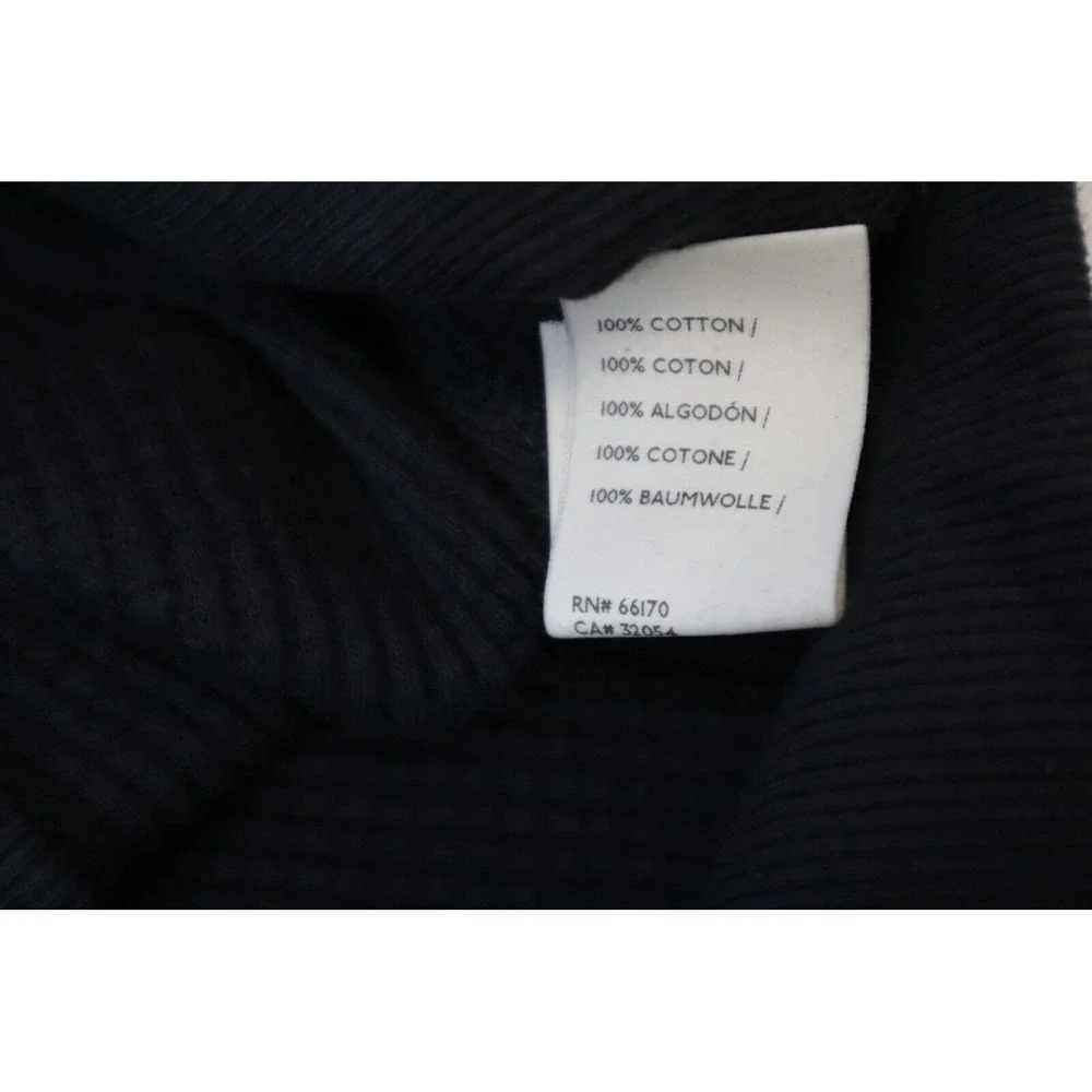 Free People Woman's Black‎ Thermal Santa Clara Blouse Relaxed Dolman Size L